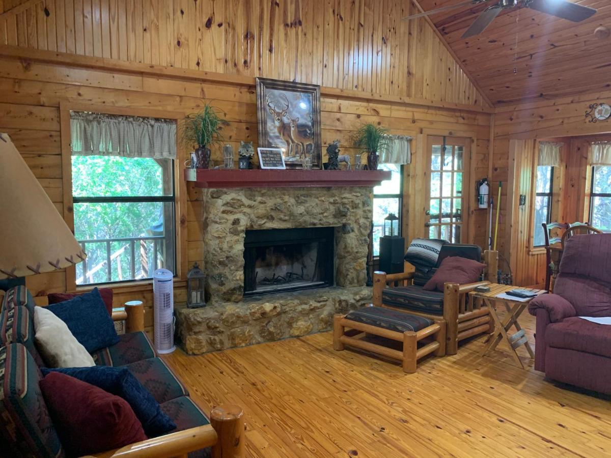 Lake Whitney Log Cabin Lakewood Harbor エクステリア 写真