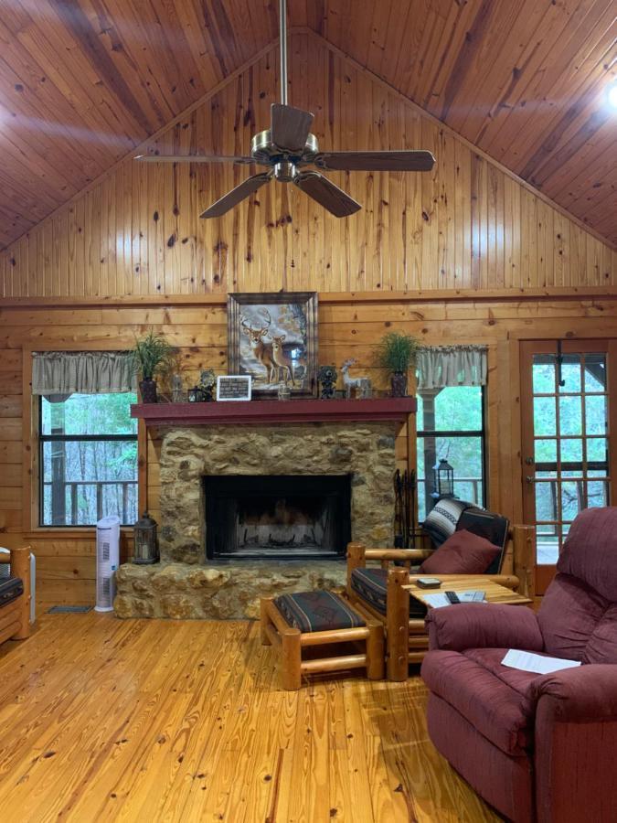 Lake Whitney Log Cabin Lakewood Harbor エクステリア 写真