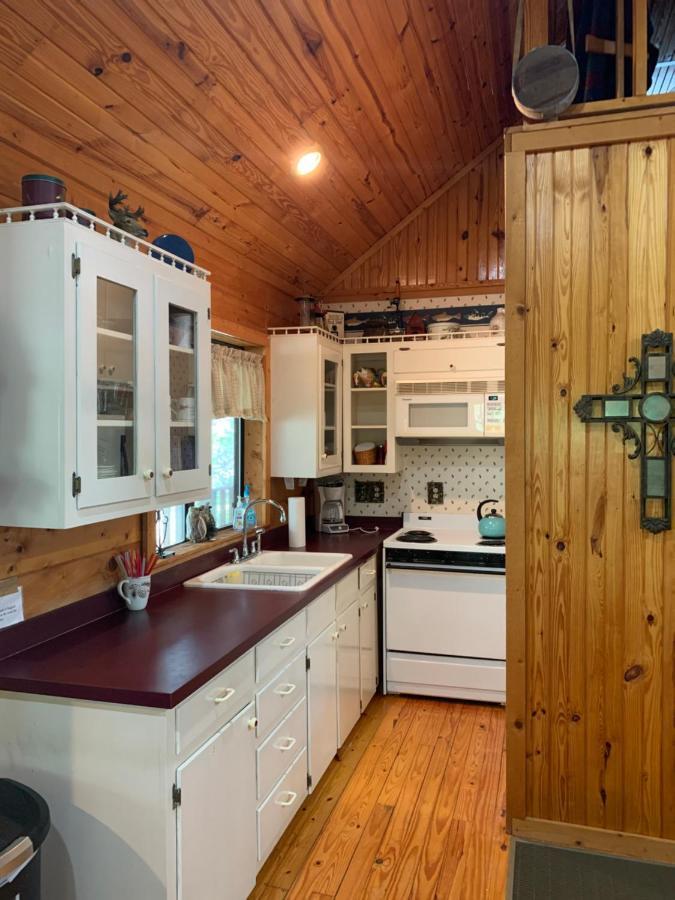 Lake Whitney Log Cabin Lakewood Harbor エクステリア 写真