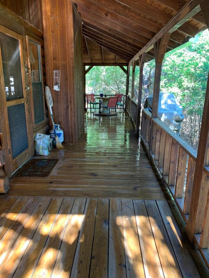 Lake Whitney Log Cabin Lakewood Harbor エクステリア 写真