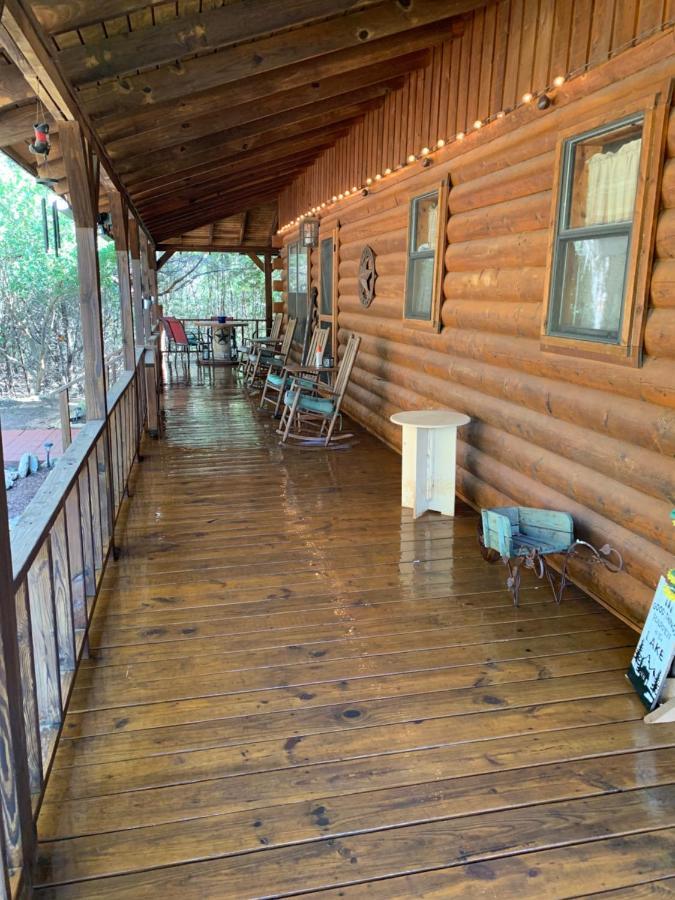 Lake Whitney Log Cabin Lakewood Harbor エクステリア 写真