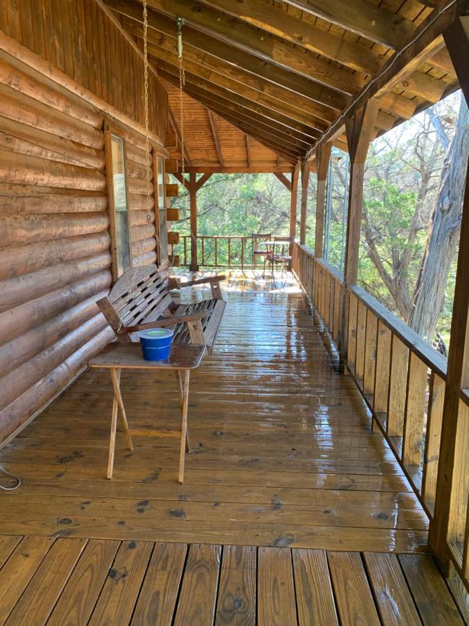 Lake Whitney Log Cabin Lakewood Harbor エクステリア 写真