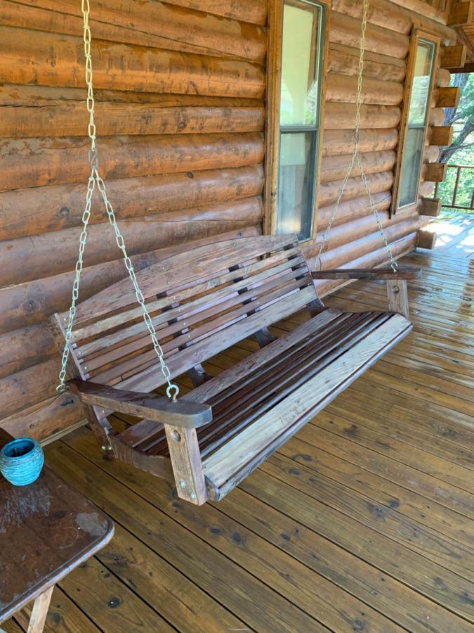 Lake Whitney Log Cabin Lakewood Harbor エクステリア 写真